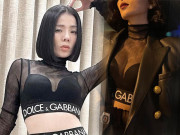 Thời trang - "Bà hoàng xuyên thấu" gọi tên Lệ Quyên, U45 khoe nội y táo bạo như gái trẻ