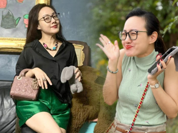 Hoài Anh phá cách ăn mặc, không còn nét MC thời sự 19h, 43 tuổi đi giày khó tin