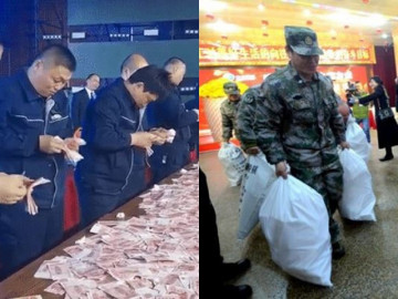 Độc lạ thưởng Tết: Công ty thưởng 4 năm lương, sếp bắt nhân viên đếm 35 tỷ trong 15 phút