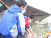 Tin tức - Thả cá chép ngày ông Công, ông Táo: Nơi cá được đi "thang máy", chỗ vừa thả xuống hồ đã chết trắng bụng