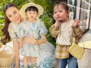 Thời trang - Ái nữ nhà Cường Đô La "điệu hết phần mẹ", xúng xính váy xinh trổ tài mẫu nhí chụp ảnh đón Tết