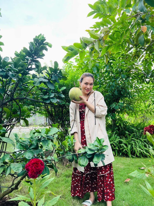 Diện đầm rộng rãi, Mỹ Tâm bị đồn đang che bụng.