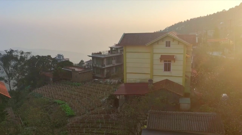 Khung cảnh ở quê nhà Vĩnh Phúc của Hoàng Thùy Linh.