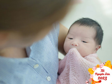 Bị cạn kiệt buồng trứng, vợ chồng trẻ vẫn hạnh phúc đón thiên thần chào đời đúng Tết Nguyên Đán