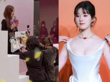 Ngôi sao 24/7: Phóng viên quỳ gối cầm mic cho thánh trà xanh, dân mạng ngán ngẩm, fan hết đường bênh