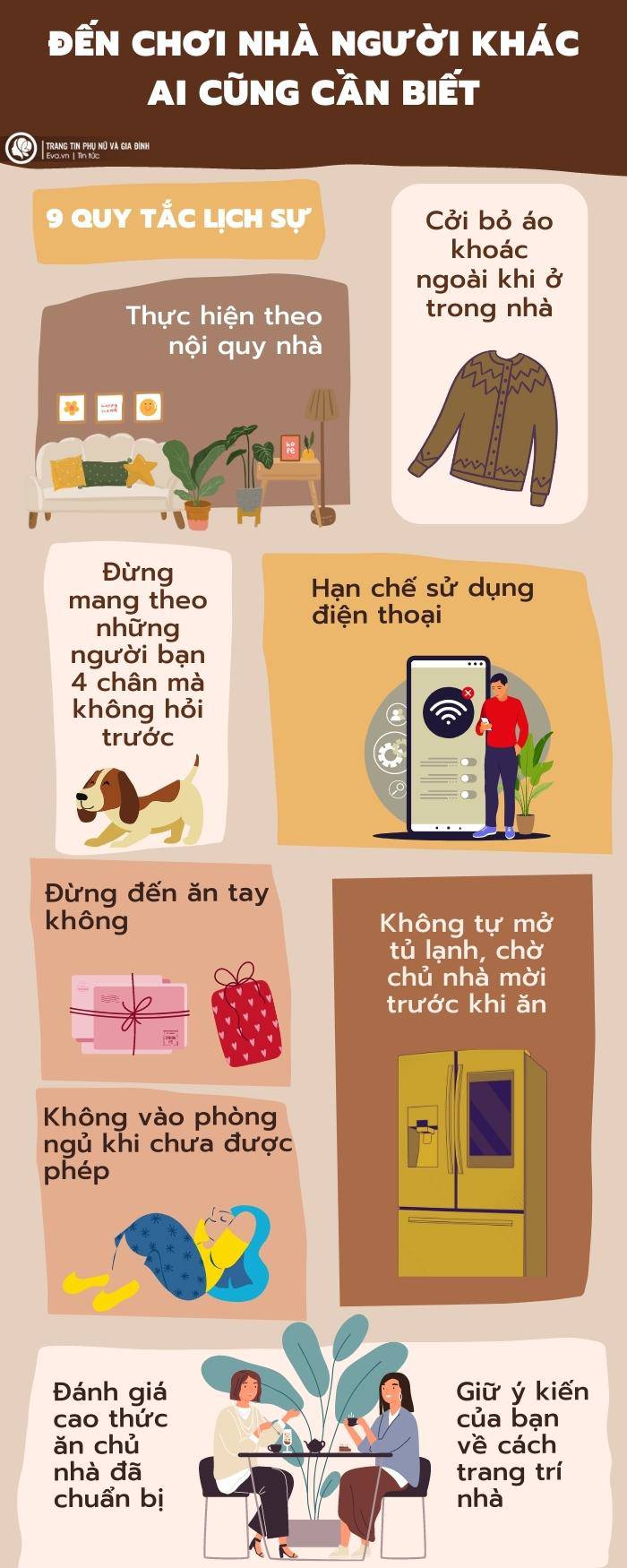 Phép lịch sự khi đến nhà người khác: Cẩm nang ứng xử chuẩn mực