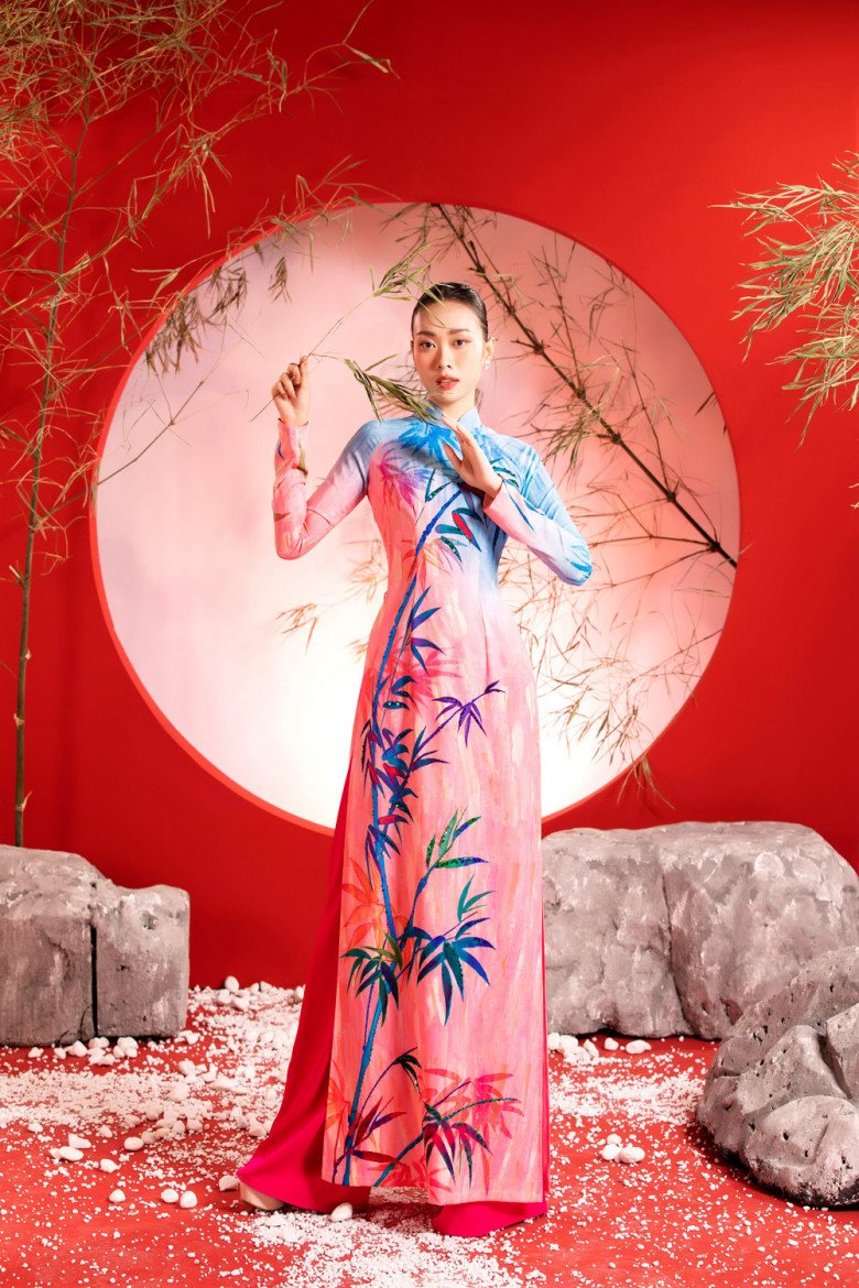 Hoa hậu Việt có tên amp;#34;kêu như chuôngamp;#34; diện áo dài, kêu gọi bảo tồn và phát triển cây tre Việt Nam - 5