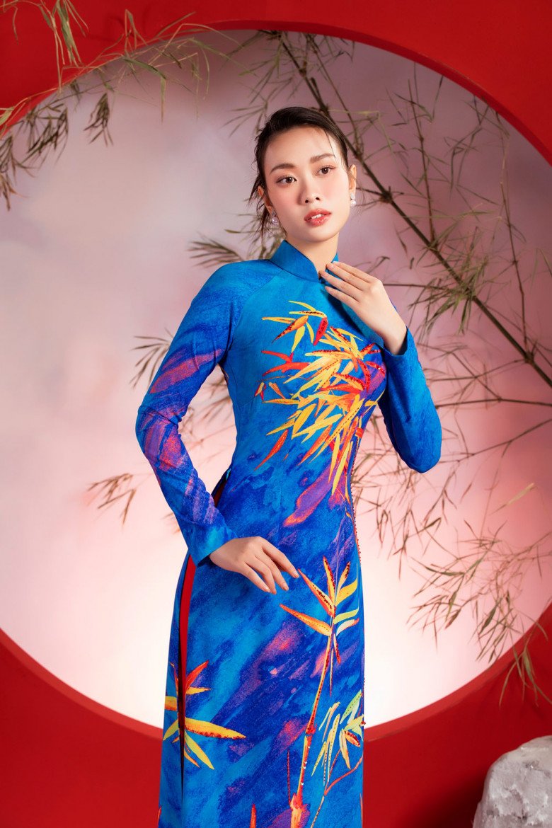 Hoa hậu Việt có tên amp;#34;kêu như chuôngamp;#34; diện áo dài, kêu gọi bảo tồn và phát triển cây tre Việt Nam - 8