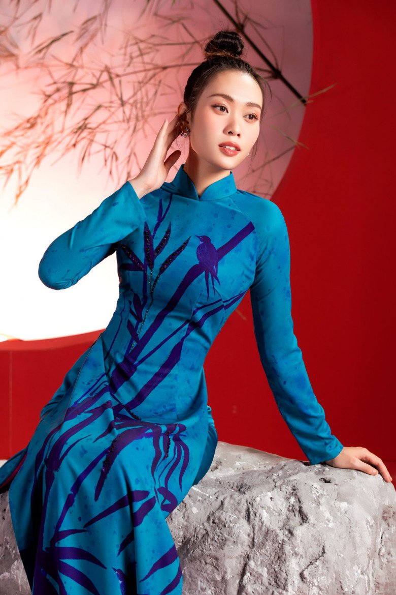 Hoa hậu Việt có tên amp;#34;kêu như chuôngamp;#34; diện áo dài, kêu gọi bảo tồn và phát triển cây tre Việt Nam - 10