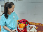 Bà bầu - Đi đẻ ngày cận Tết, mẹ bầu Quảng Trị chuyển dạ ngay trên taxi khiến tài xế hốt hoảng đỡ đẻ