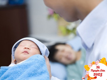 Cái Tết trọn vẹn của vợ chồng tan máu bẩm sinh hạnh phúc đón con trai chào đời sau 2 lần chuyển phôi