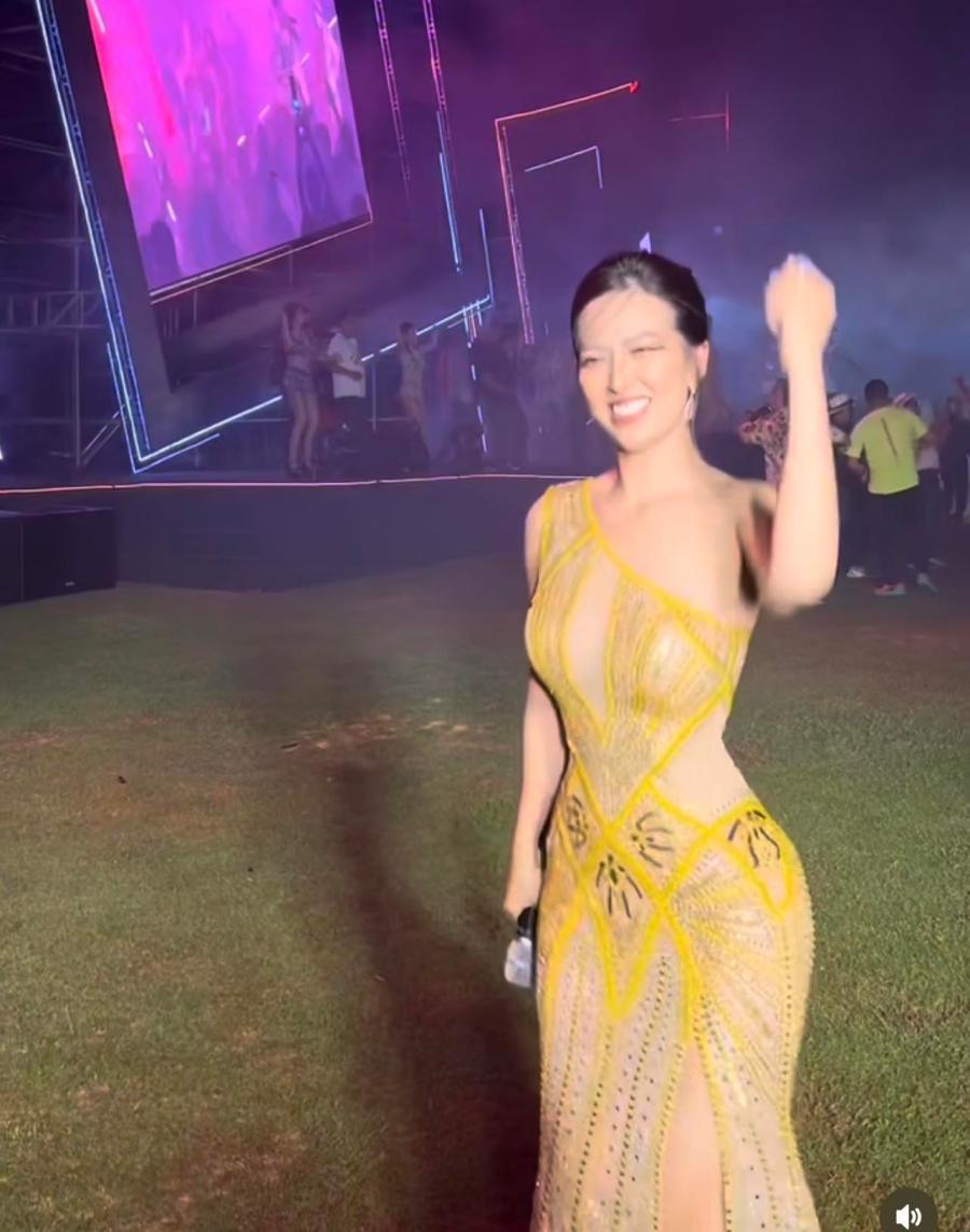 Nữ MC truyền hình TP Hồ Chí Minh gây chú ý khi dẫn đại nhạc hội - 4
