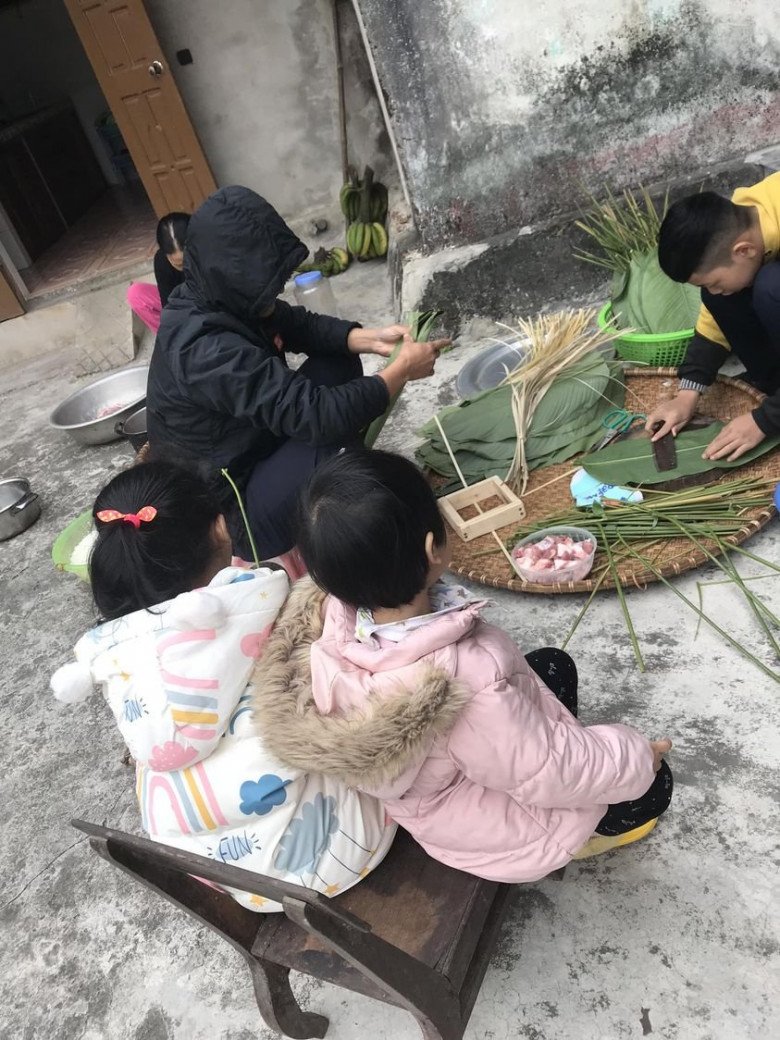 Chỉ 2 ngày nữa là Tết, hình ảnh gói bánh chưng ngập mạng xã hội, ai chưa kịp về quê chắc sẽ nao lòng! - 30