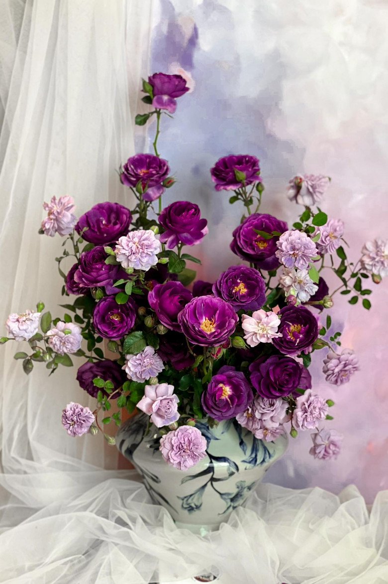 Con dâu làng gốm Bát Tràng gợi ý những bình hoa đẹp mê, dưỡng hoa nở bung tươi rót suốt mấy ngày Tết - 15