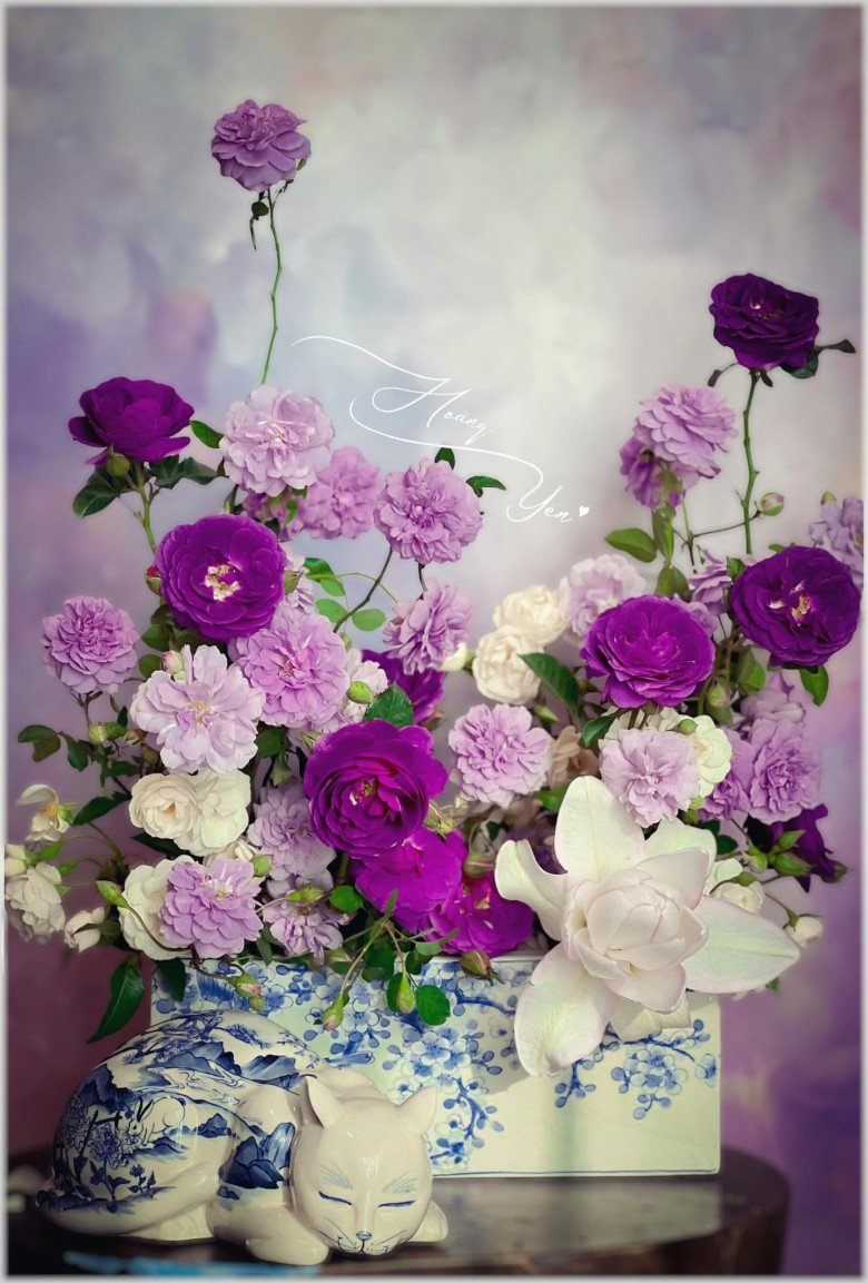 Con dâu làng gốm Bát Tràng gợi ý những bình hoa đẹp mê, dưỡng hoa nở bung tươi rót suốt mấy ngày Tết - 14