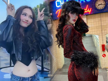 Hoa hậu quậy nhất Việt Nam mê diện đồ bó sát, váy áo thay đổi liên tục