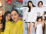 Làm đẹp - "Con gái" cao hơn Hoa hậu của Phạm Quỳnh Anh đón Tết bên mẹ, khoe nhan sắc xinh như ngọc