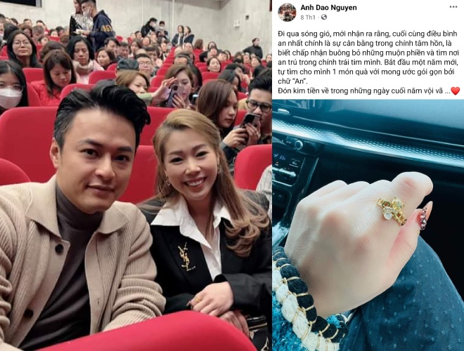 Bà xã Hồng Đăng ẩn ý khi chia sẻ: Đi qua sóng gió mới nhận ra điều bình an là chấp nhận buông bỏ....