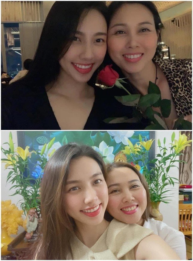 Mẹ ruột Hoa hậu Thuỳ Tiên nhan sắc thế nào mà đứng cạnh con được khen như chị gái sinh đôi - 4