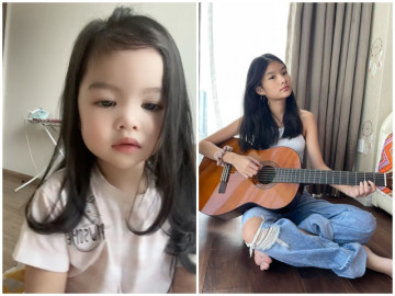 Sao Việt 24h: Trần Bảo Sơn hiếm hoi khoe con gái út, dung mạo làm nhiều người xuýt xoa, khác hẳn chị gái