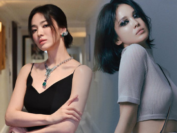 Song Hye Kyo gây lú với chiếc áo tàng hình mặc như không, táo bạo nhất từ trước đến nay