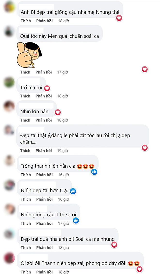 Không ít người quen còn cho rằng trông con trai thứ 2 của danh hài Xuân Bắc giờ đây rất giống người cậu ruột của mình.