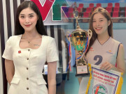 Thời trang - Hoa khôi bóng chuyền từng "khuấy đảo" Miss Universe" nay làm MC truyền hình, lên sóng mặc đẹp như "nữ thần"