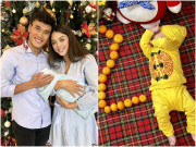 Làm mẹ - Bùi Tiến Dũng lấy hot girl Ukraine sinh năm 2000 được con trai 2 tháng trắng hồng giống mẹ, to con như bố