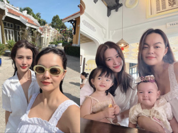 Du xuân với Đông Nhi, Phạm Quỳnh Anh ngậm ngùi vì con gái út không dễ thương như Winnie, thích cảm giác mạnh