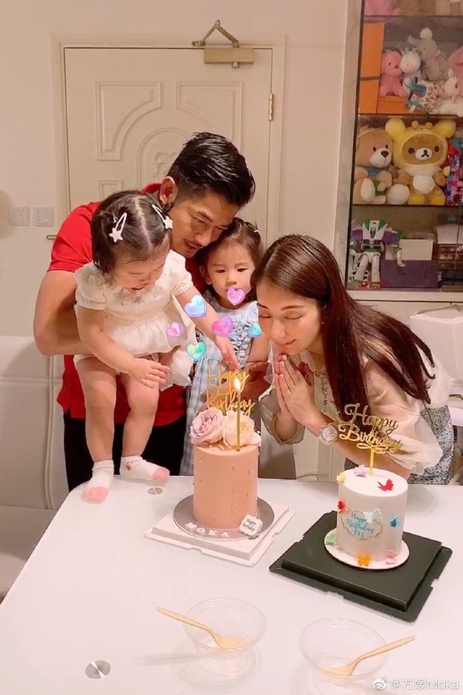 Gia đình hạnh phúc của Phương Viện và Quách Phú Thành.