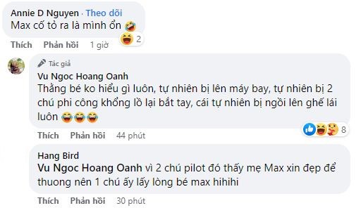 Em bé Việt bất ngờ được cơ trưởng mời vào buồng lái chơi, ai cũng trêu: Nhờ mẹ bé đẹp đó! - 7