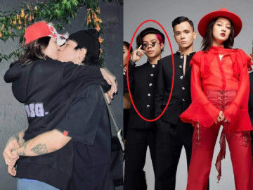 Lộ ảnh Bảo Anh ôm hôn một người giữa tin đồn đã sinh con trai, dân mạng đoán là bố đứa bé