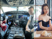 Làm mẹ - Em bé Việt bất ngờ được cơ trưởng mời vào buồng lái chơi, ai cũng trêu: Nhờ mẹ bé đẹp đó!