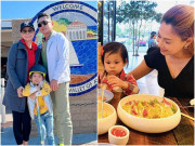 Làm mẹ - 41 tuổi mới sinh con với chồng đại gia, "búp bê" Thanh Thảo ở Mỹ không thuê giúp việc tự tay chăm con, làm việc nhà