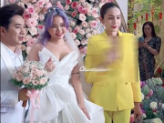 Thời trang - Mặc đồ công sở nhưng "thả rông" đi ăn cưới Bằng Cường, Á hậu miền Tây nhận về phản ứng khó tả