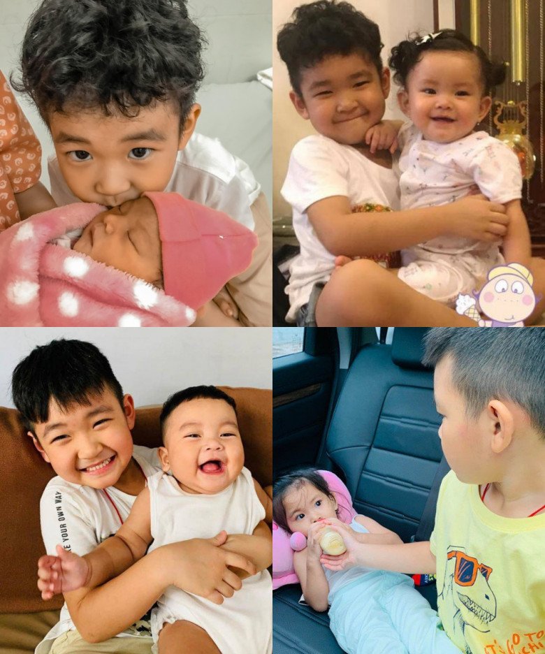 Bé Kid được bố và cô Hải Băng dạy cách trở thành anh lớn trong nhà. Ngược lại, cậu nhóc cũng có được tình cảm từ những người em cùng cha khác mẹ.