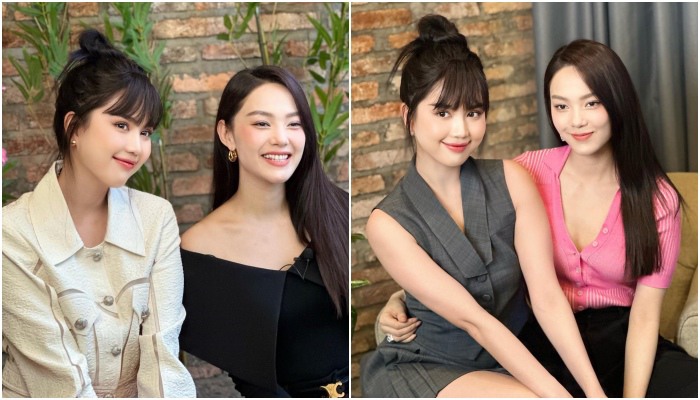 Trong khi Minh Hằng gây ấn tượng bằng nét đằm thắm, Ngọc Trinh lại ghi điểm bởi khả năng cưa tuổi bất ngờ. Dù trong vai cô em nhưng thực tế ngoài đời mỹ nhân đã chạm mốc 34 tuổi.