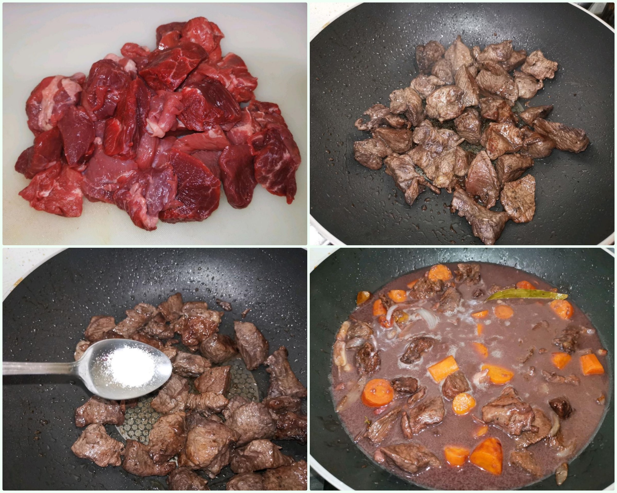 9 cách nấu bò sốt vang tại nhà cực đơn giản, thịt mềm, ngon chuẩn vị - 10