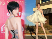 Thời trang - Thanh Thanh Huyền diện áo 5cm giống Ngọc Trinh, hở tưng bừng, nổi nhất Miss Charm 2023