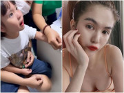 Làm mẹ - Bị lấy máu, con gái Ngọc Trinh không khóc, còn nói 1 câu đầy bất ngờ với bác sĩ