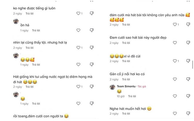 Lâm Khánh Chi nhận về nhiều ý kiến chê bai về giọng hát. Ngoài ra, dân mạng cũng thắc mắc khi cô hát bài hát mang ý nghĩa không vui tại đám cưới.