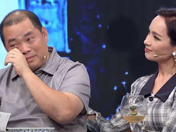 Chồng Thúy Hạnh bật khóc, kể câu chuyện xót xa về người thân mà vợ cũng lần đầu được nghe
