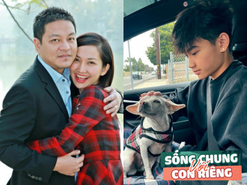 Con riêng "Út Ráng" Kim Hiền sống sung sướng ở Mỹ nhờ bố dượng Việt kiều, "trổ mã" cao gần 1m9