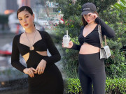 Thời trang - Mới sinh 3 tuần, nàng hậu đẹp nức tiếng Vĩnh Long trốn "nằm ổ", khó tin ăn mặc cỡ này xuống phố