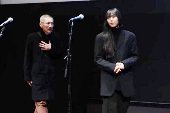 Kim Min Hee và Hong Sang Soo tham gia triển lãm phim cùng nhau.