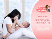 Dạy con - Trò chơi cho bé 1 tháng tuổi, giúp phát triển trí tuệ nhanh chóng