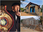 Nhà đẹp - Chàng trai Việt vô địch boxing châu Á dùng 100 tấn đá, 30 tấn xi măng xây ngôi nhà độc lạ nhất Đắk Lắk