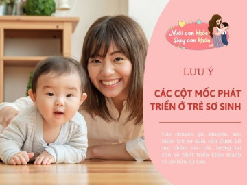 Các mốc phát triển của bé 6 tháng tuổi, đạt được 80% là con khỏe mạnh, lớn nhanh