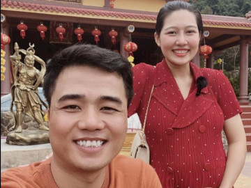 “Chàng trai không chân” Tô Đình Khánh chăm sóc vợ bầu cực tình cảm, ai thấy cũng xuýt xoa