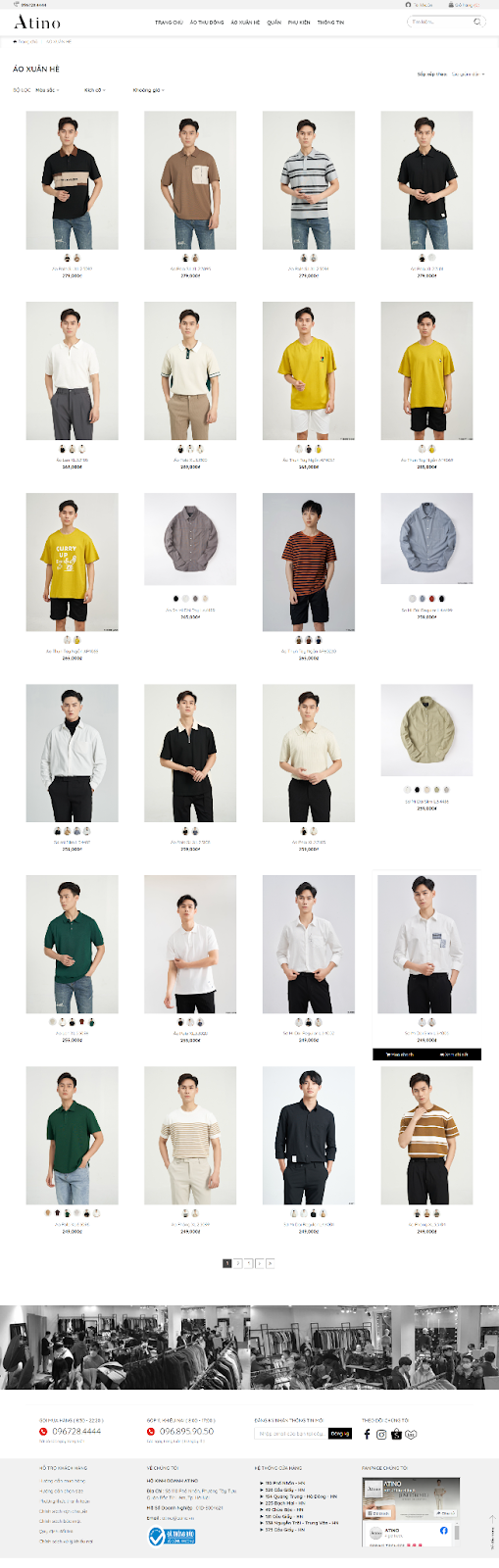 Atino - thương hiệu thời trang dành cho giới trẻ